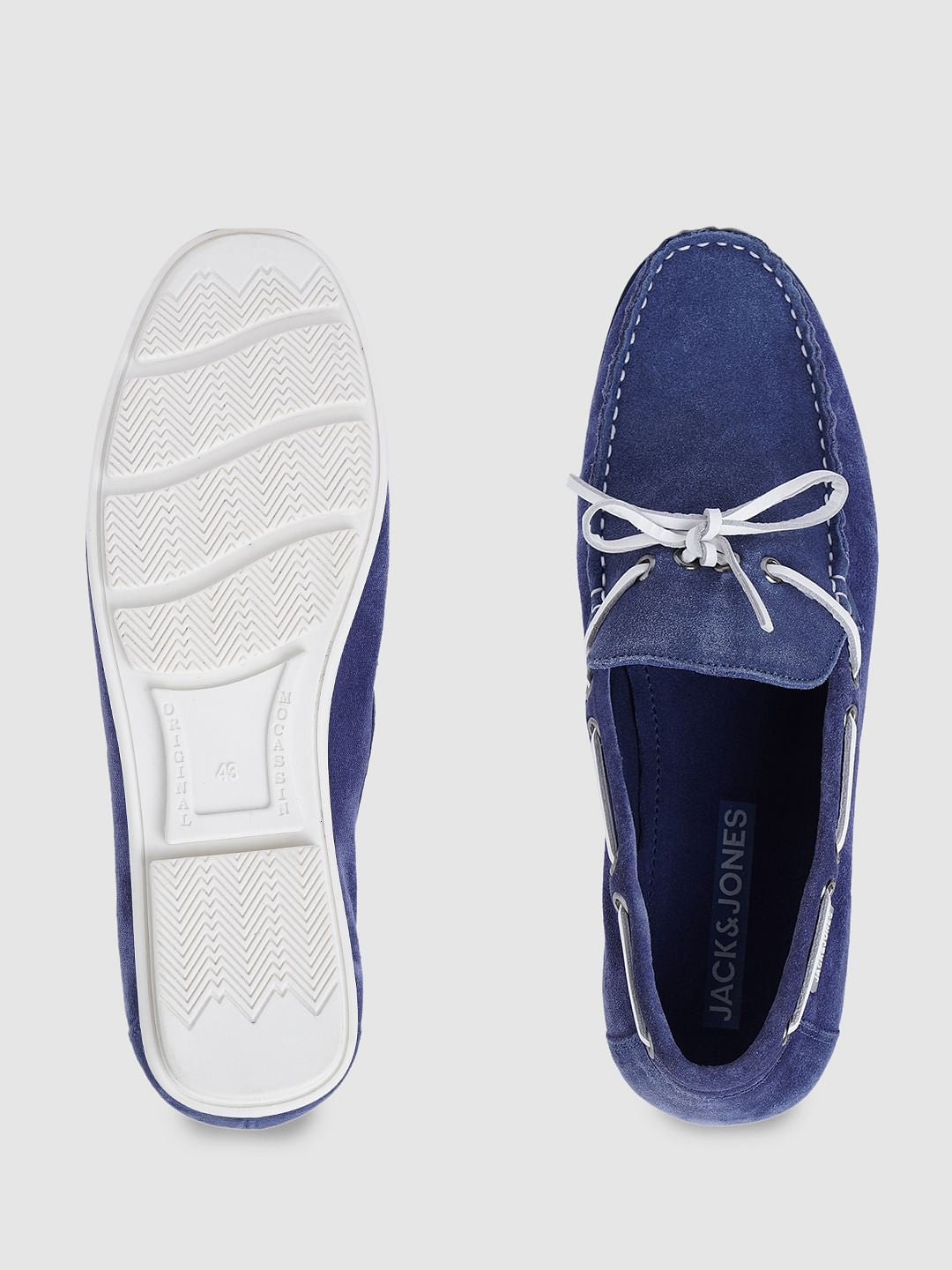 Blue Suede Loafers