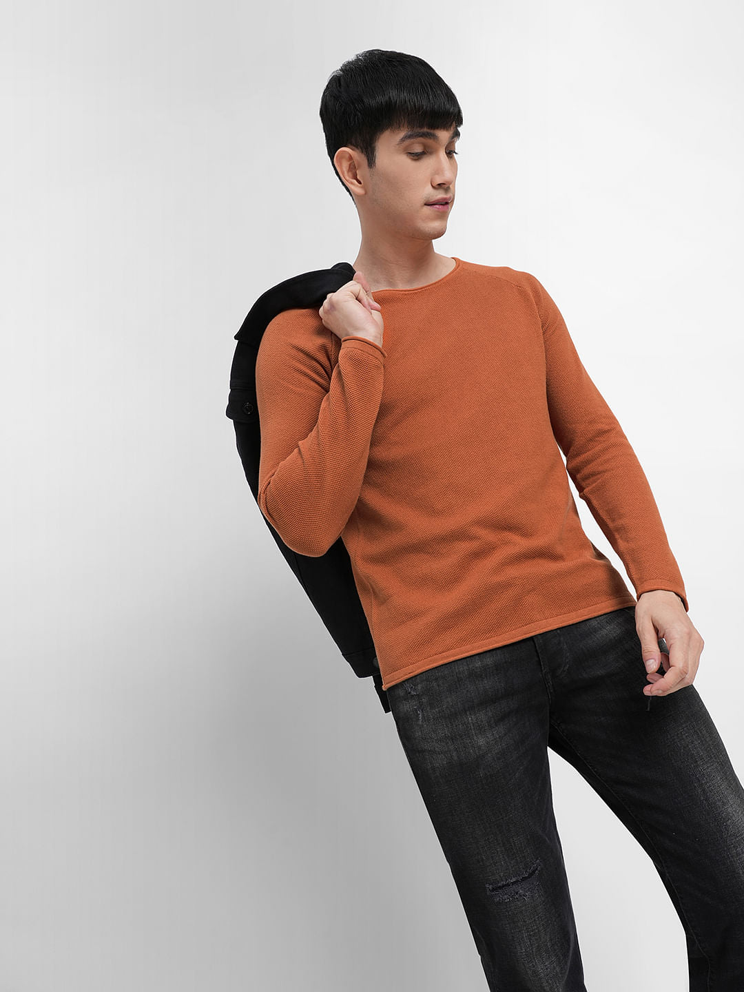 Brown Pullover - S