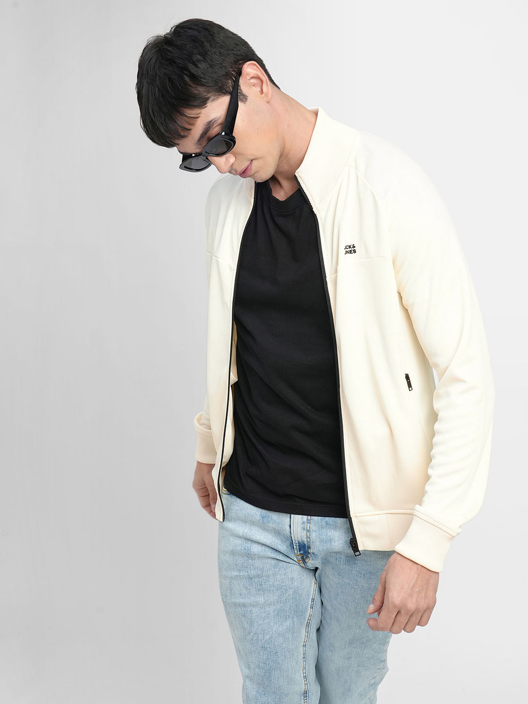 White Track Jacket - S