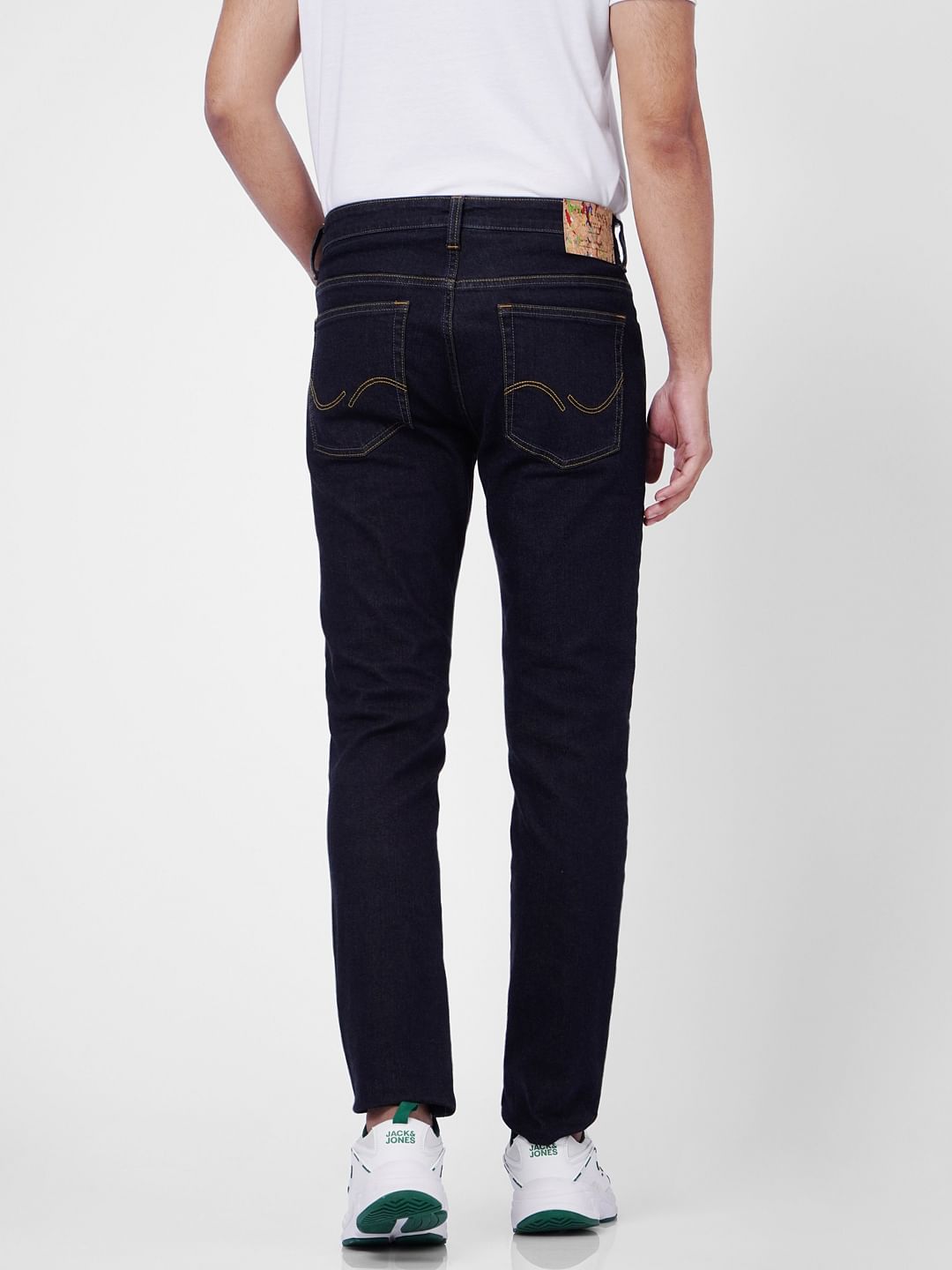 Dark Blue Low Rise Ben Skinny Jeans