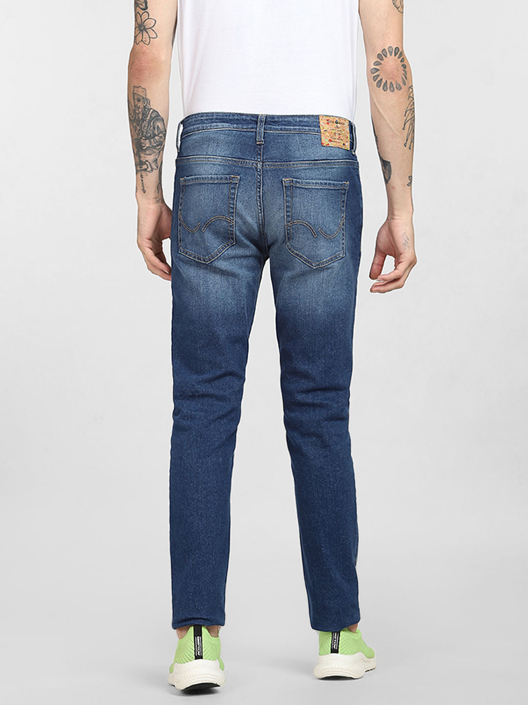Dark Blue Low Rise Ben Skinny Jeans
