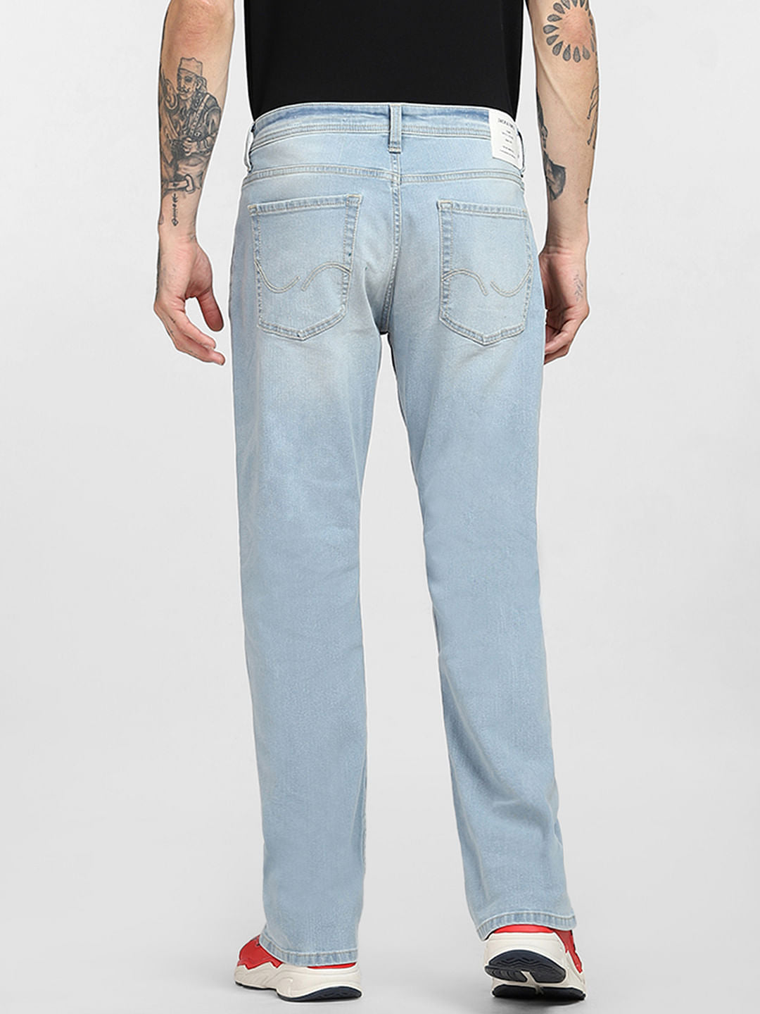 Light Blue High Rise Bootcut Jeans