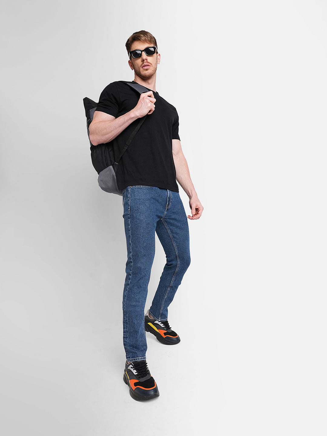 Blue Low Rise Ben Skinny Jeans - 28/30