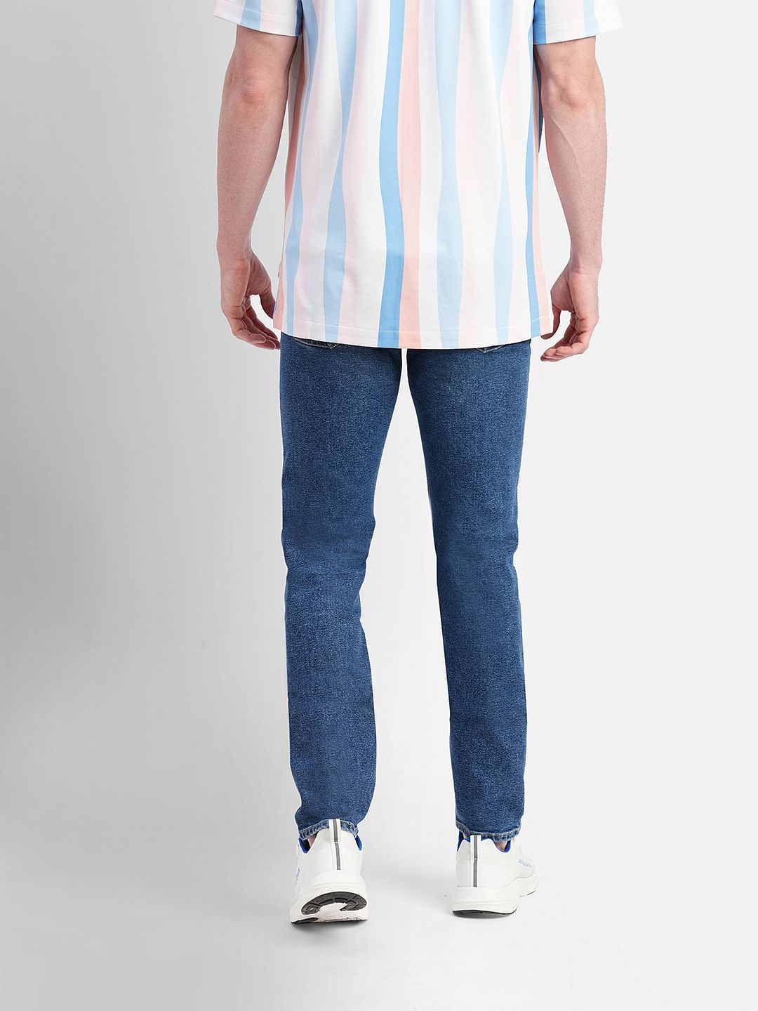 Blue Low Rise Ben Skinny Jeans