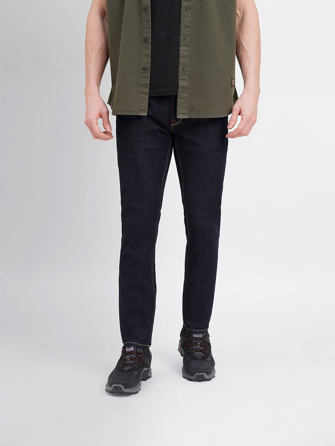 Dark Blue Low Rise Ben Skinny Jeans