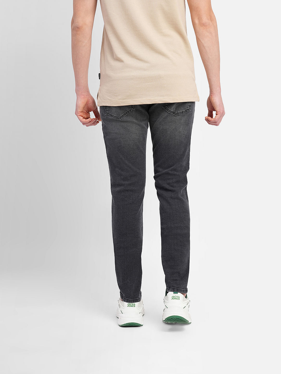 Grey Low Rise Ben Skinny Jeans