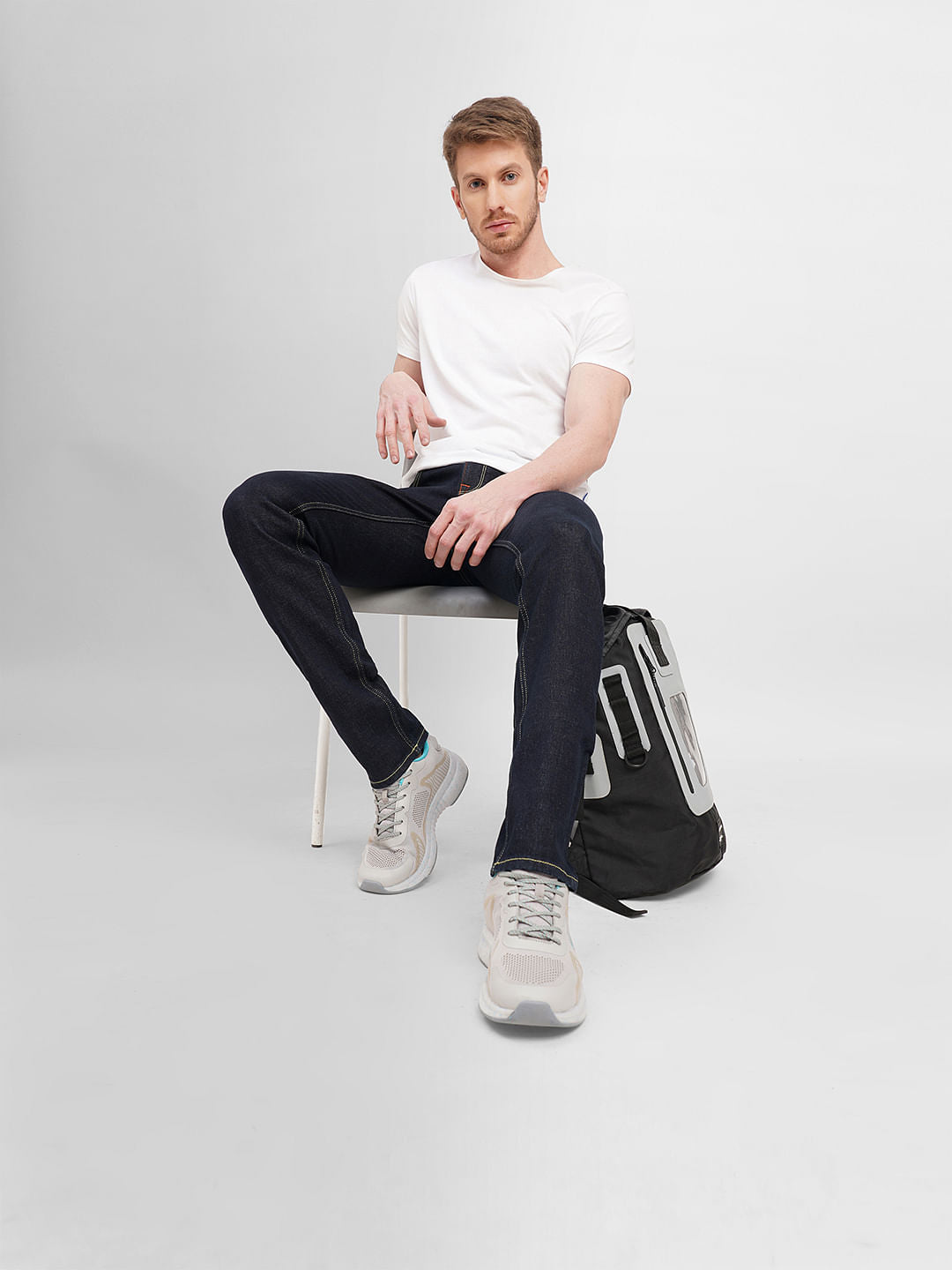 Dark Blue Low Rise Glenn Slim Fit Jeans - 28/30