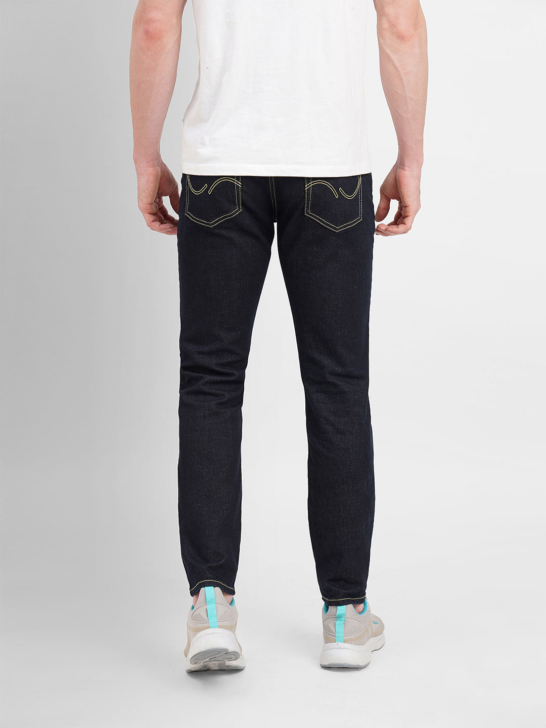 Dark Blue Low Rise Glenn Slim Fit Jeans