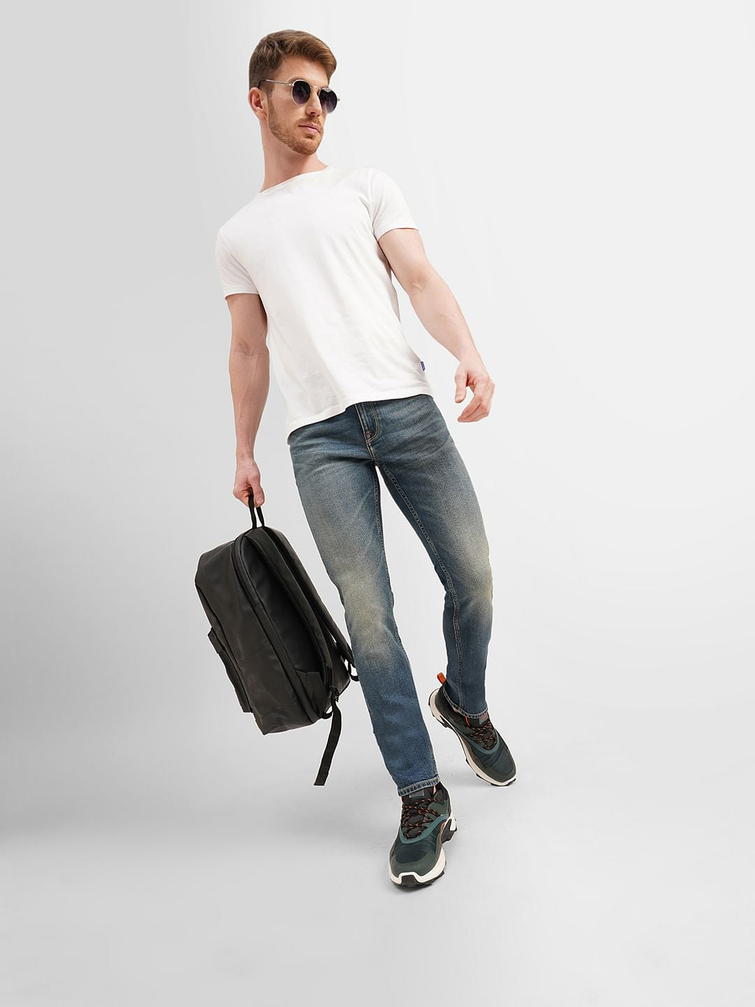 Blue Low Rise Tim Anti Fit Jeans - 28/30