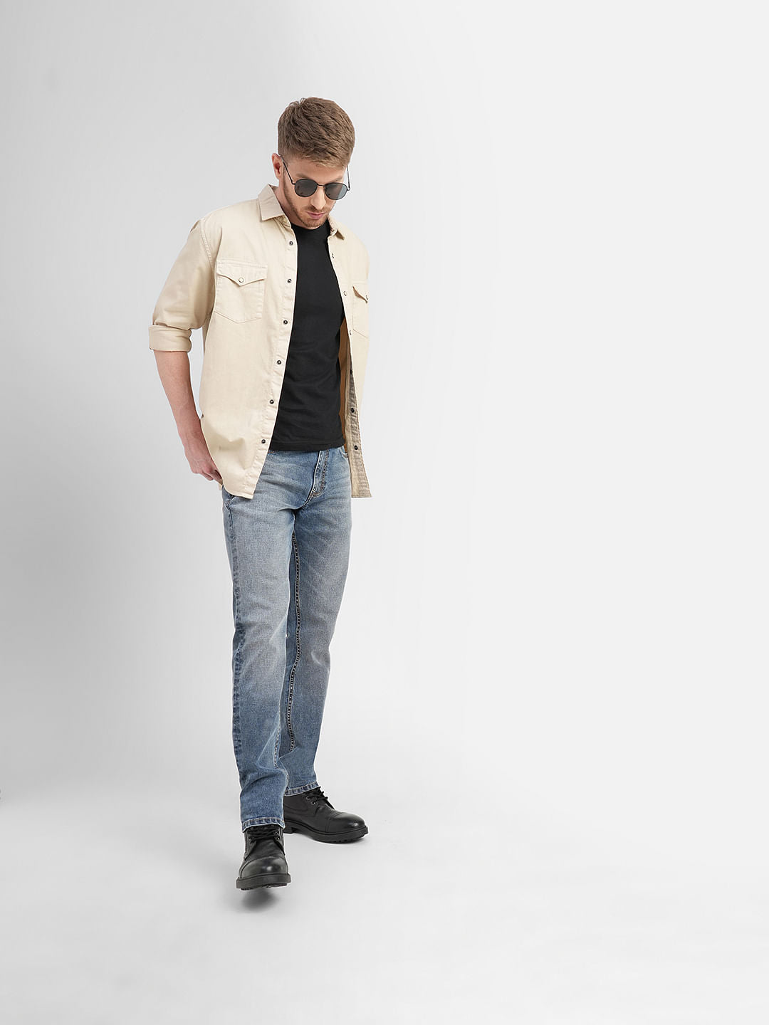 Blue Low Rise Glenn Slim Fit Jeans - 28/30