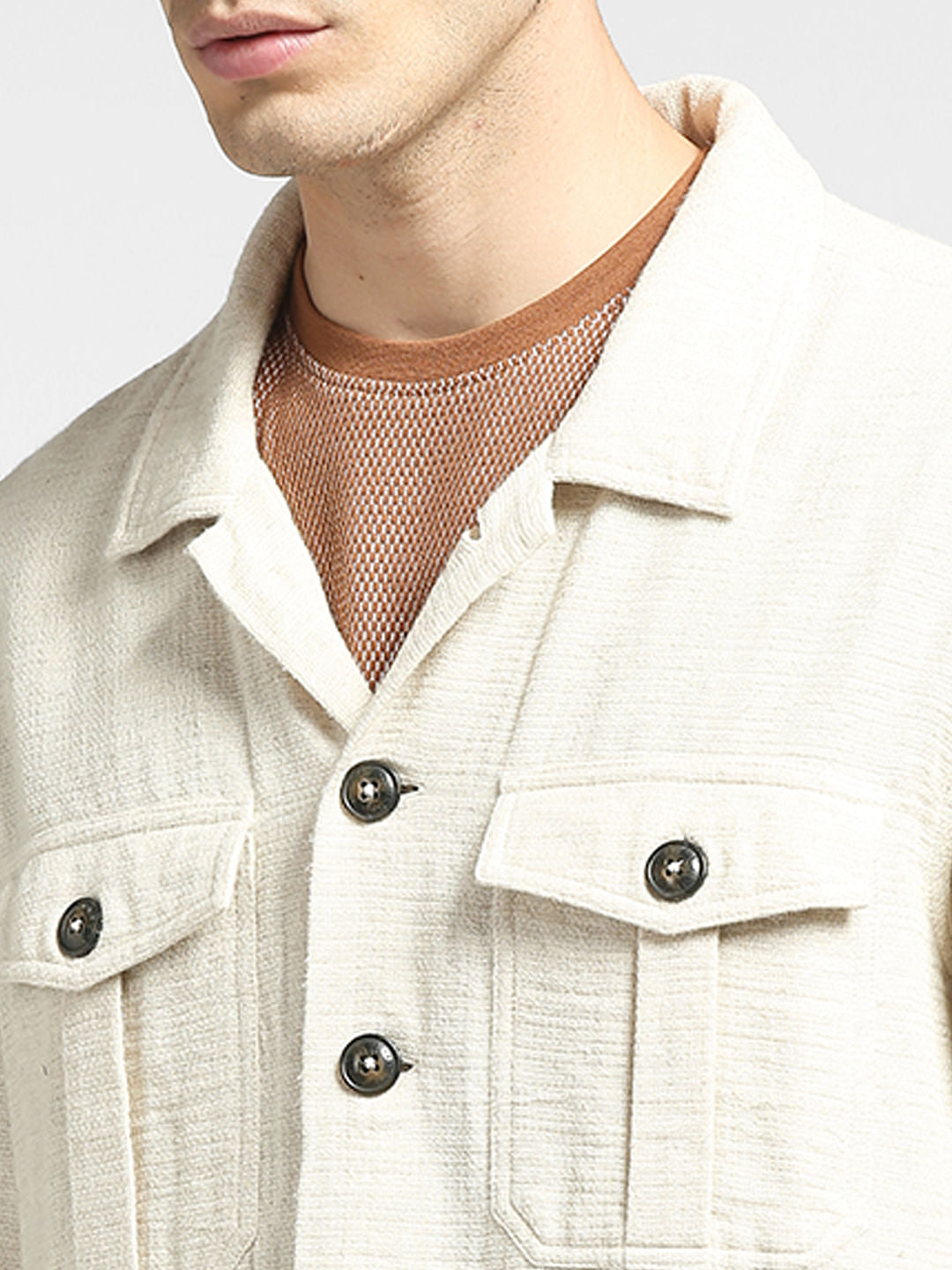 Beige Overshirt