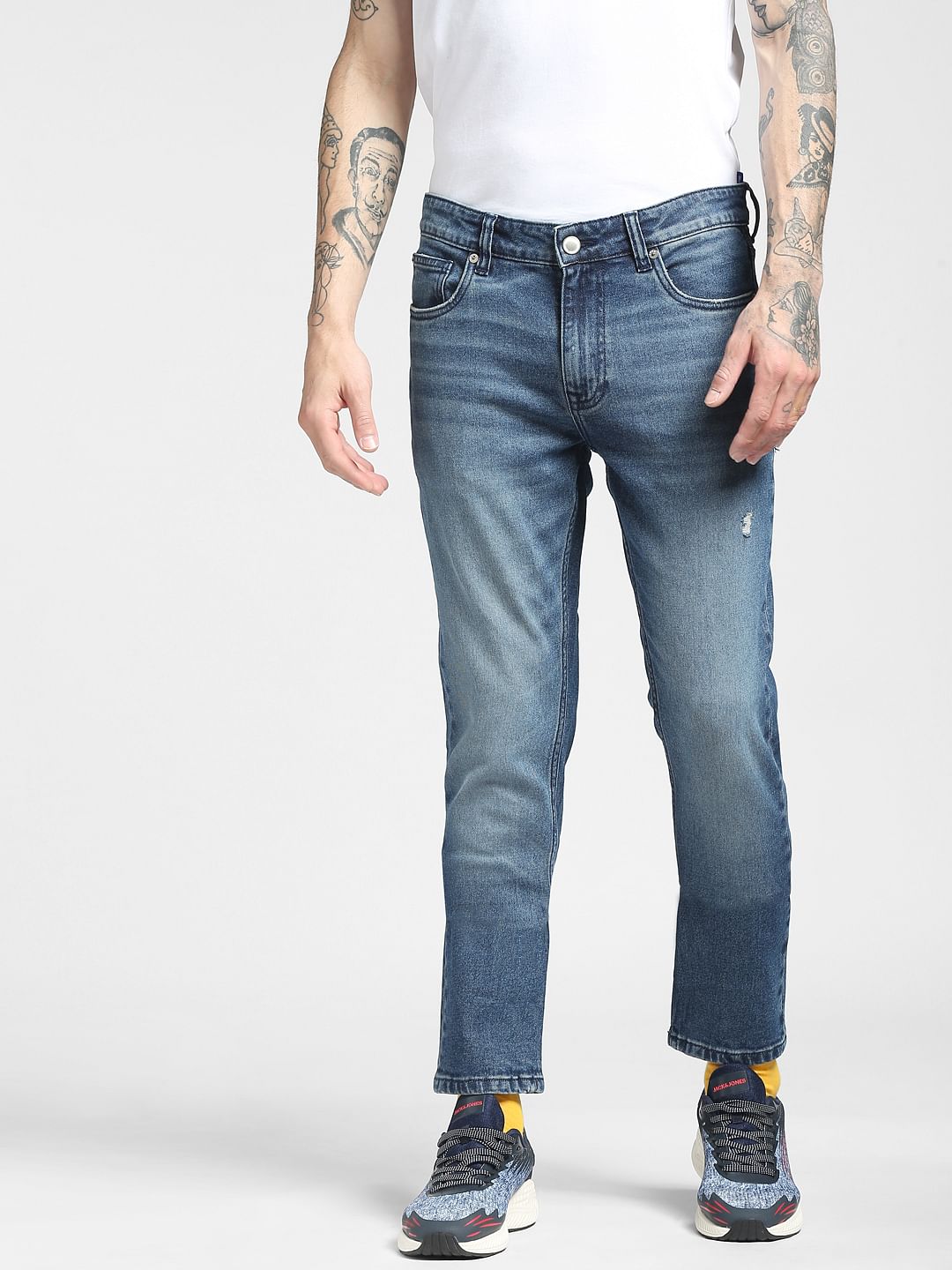 Blue Low Rise Ben Skinny Jeans