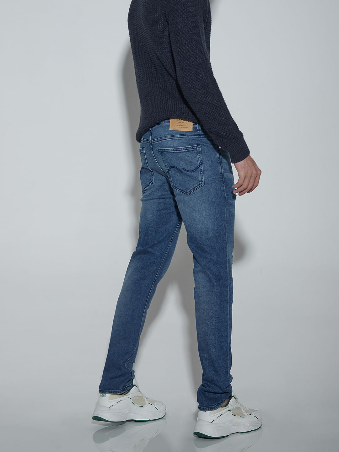 Blue Low Rise Ben Skinny Jeans
