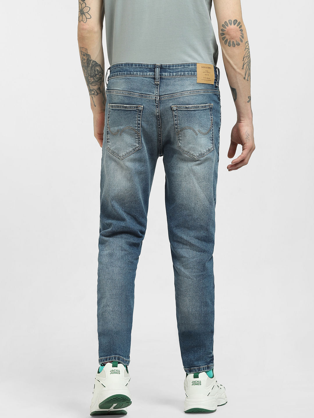 Blue Low Rise Ben Skinny Jeans