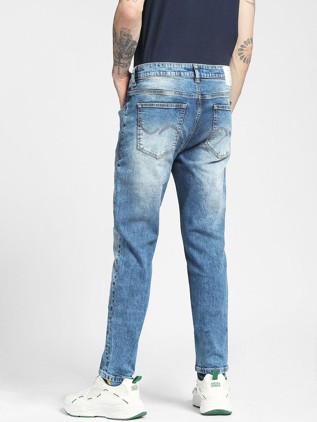 Blue Low Rise Ben Skinny Jeans