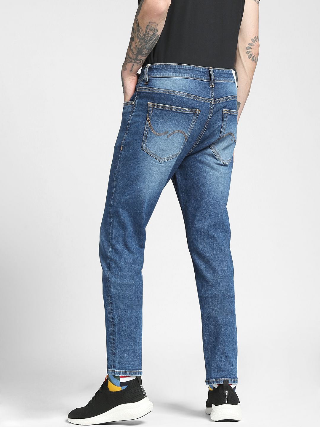 Blue Low Rise Ben Skinny Jeans