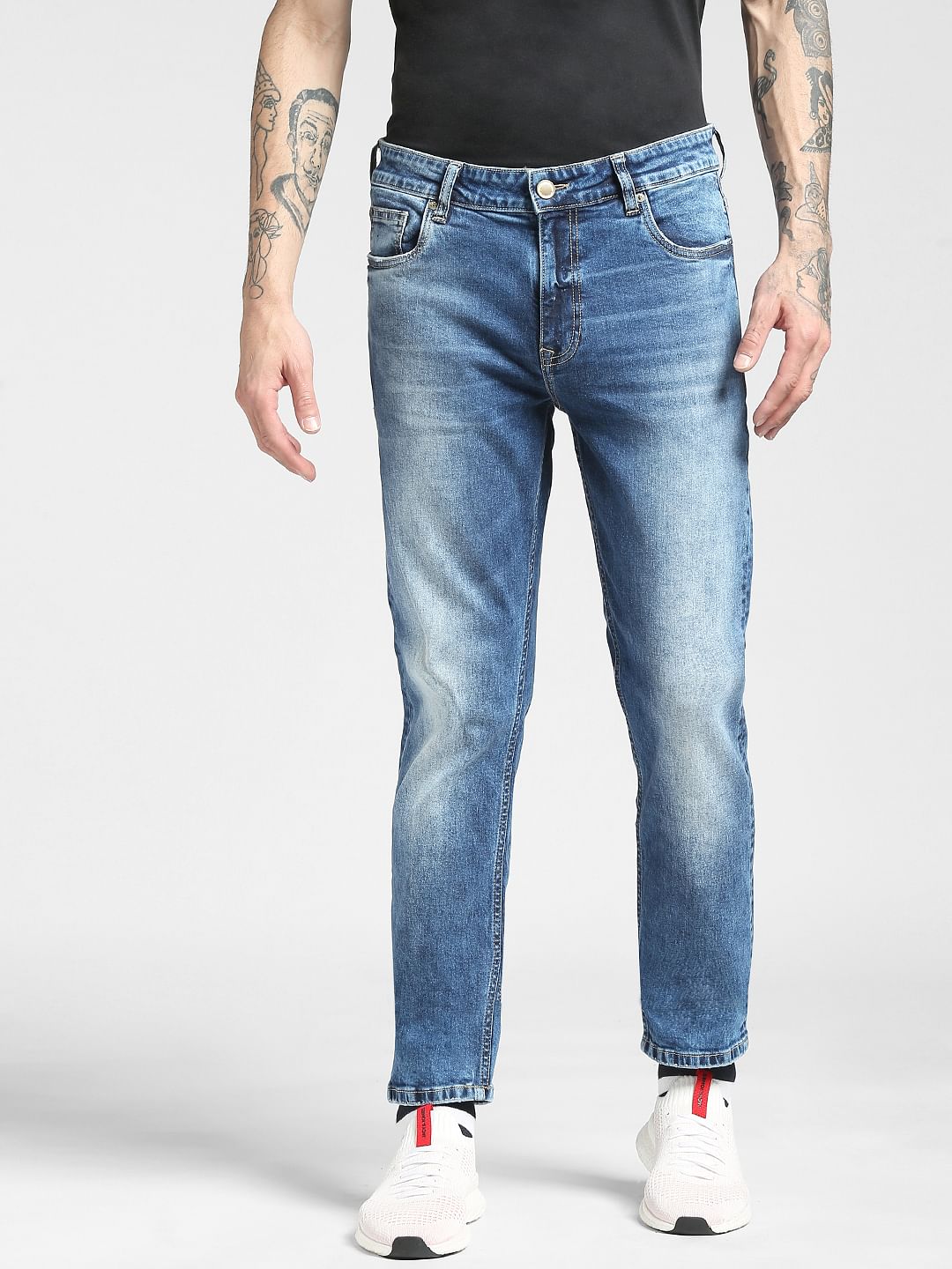 Blue Low Rise Ben Skinny Jeans