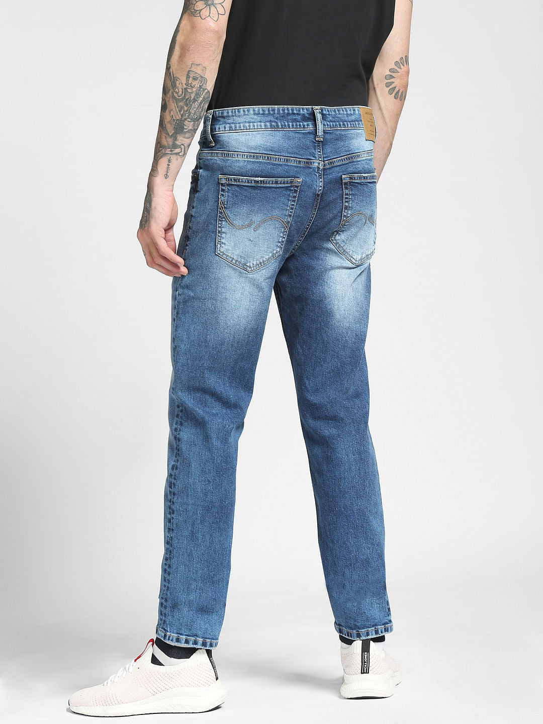 Blue Low Rise Ben Skinny Jeans