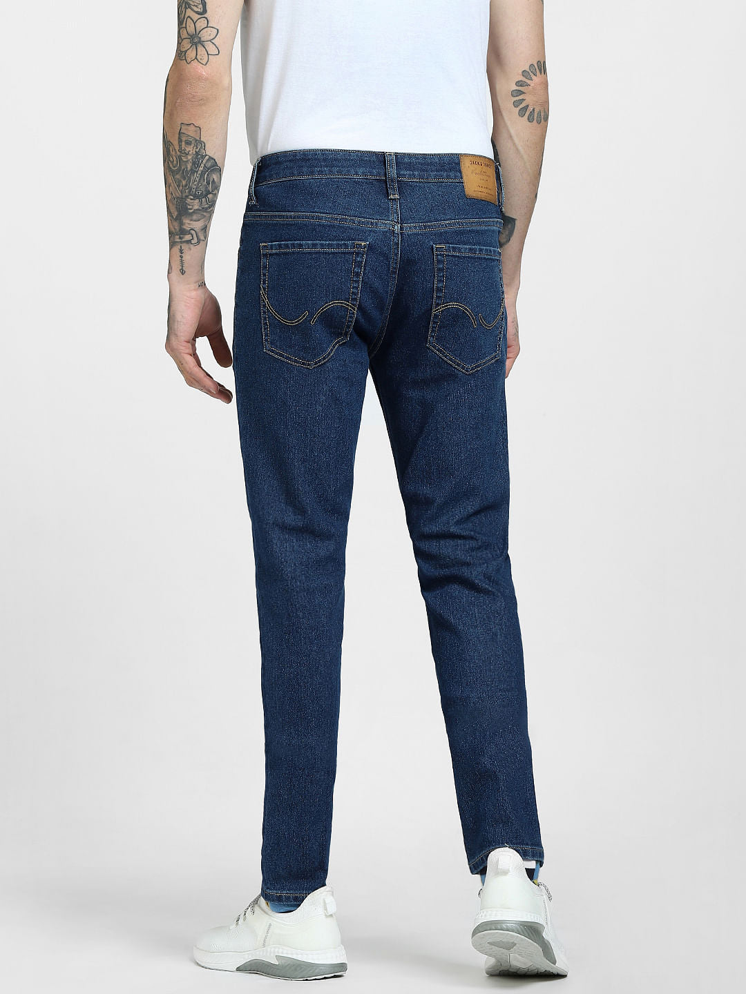 Blue Low Rise Ben Skinny Jeans