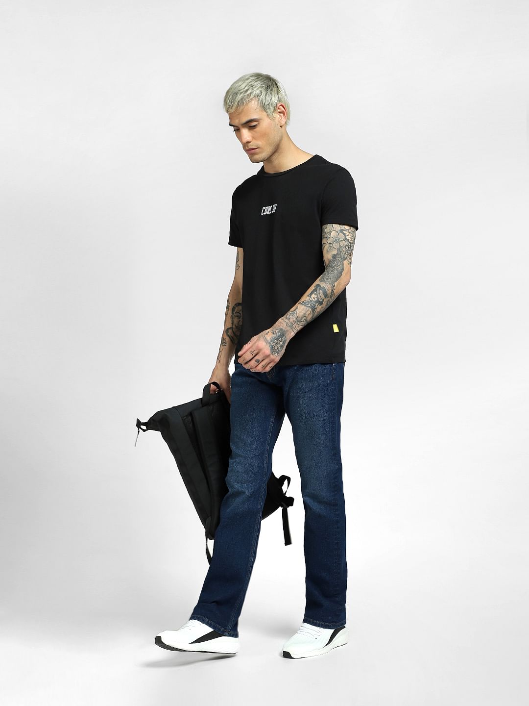 Blue High Rise Bootcut Jeans - 30/30