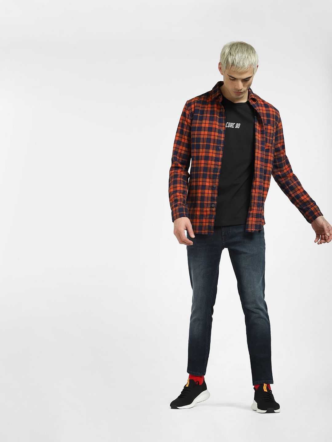 Blue Low Rise Ben Skinny Jeans
