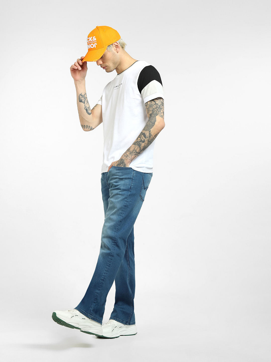 Blue High Rise Bootcut Jeans - 28/30