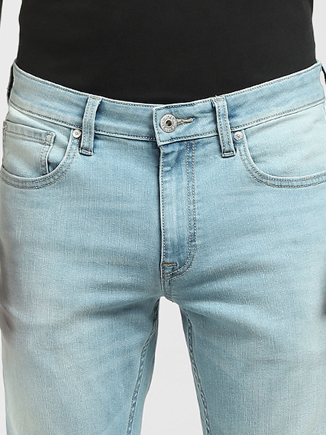 Blue Low Rise Ben Skinny Jeans