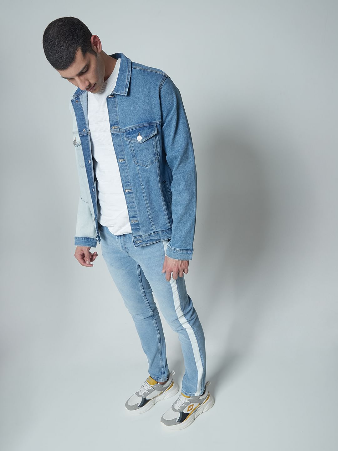 Light Blue Low Rise Ben Skinny Jeans - 28/30