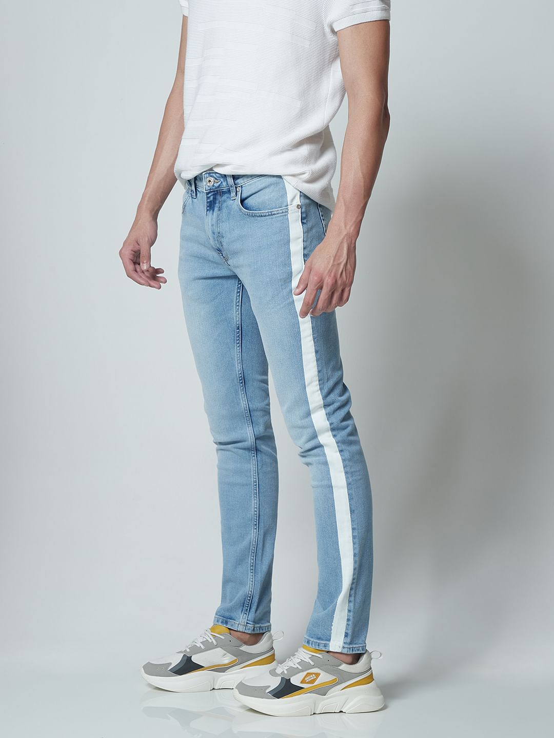 Light Blue Low Rise Ben Skinny Jeans