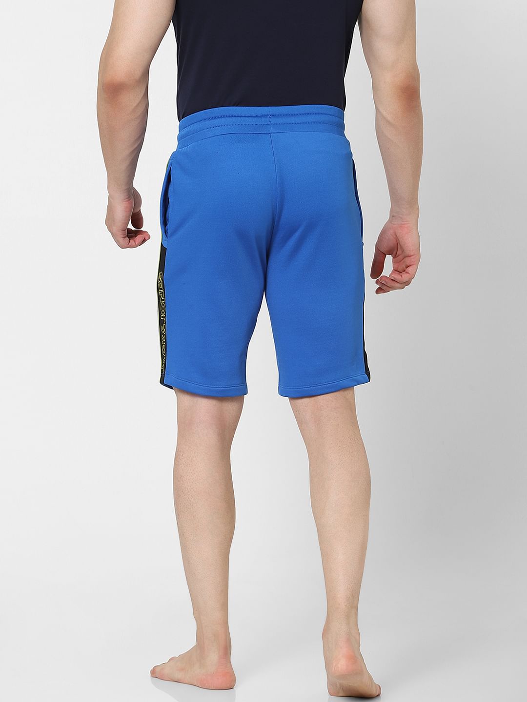 Blue Tape Detail Sweatshorts