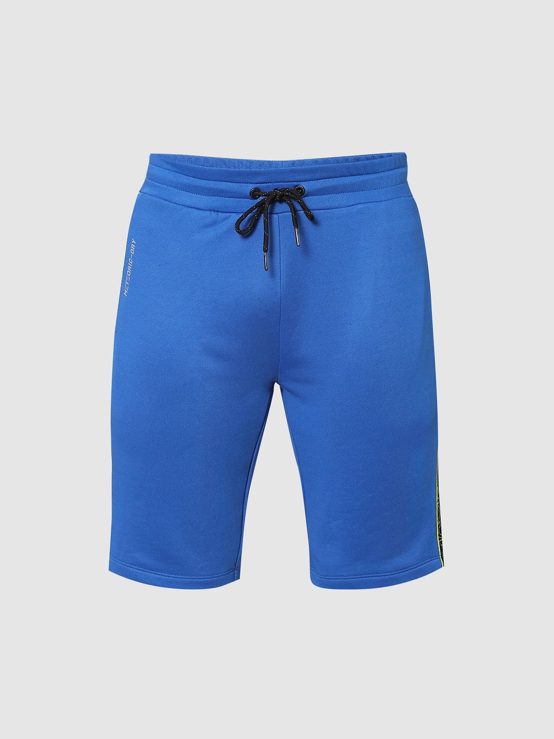 Blue Tape Detail Sweatshorts