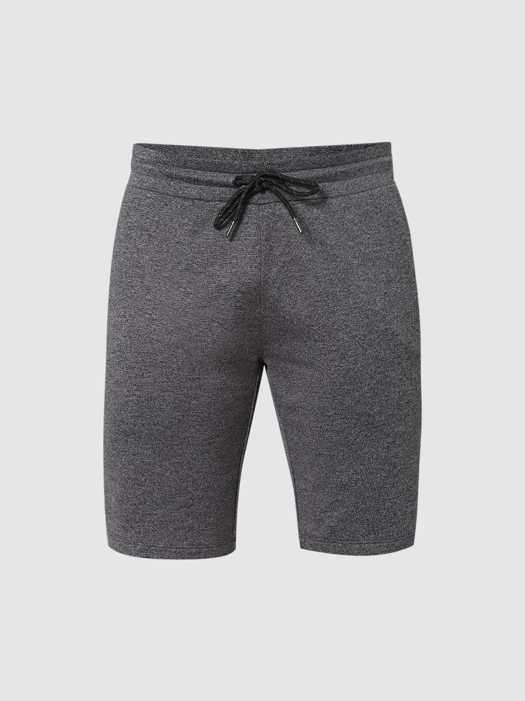 Grey Tape Detail Sweatshorts
