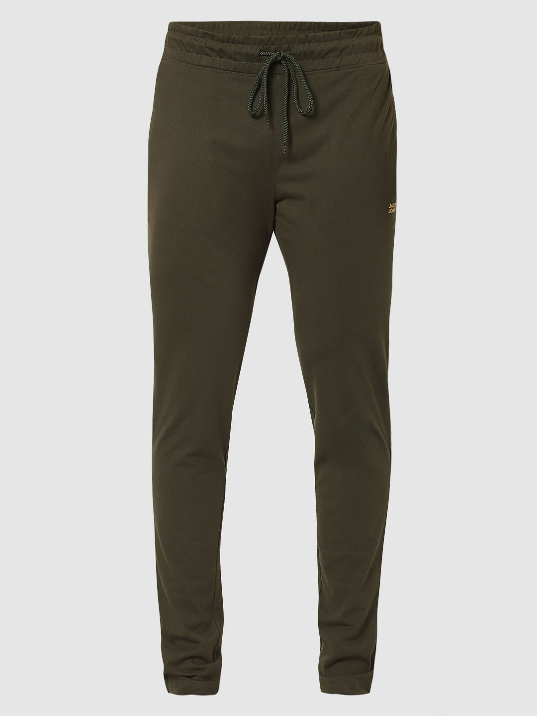 Olive Green Mid Rise Trackpants