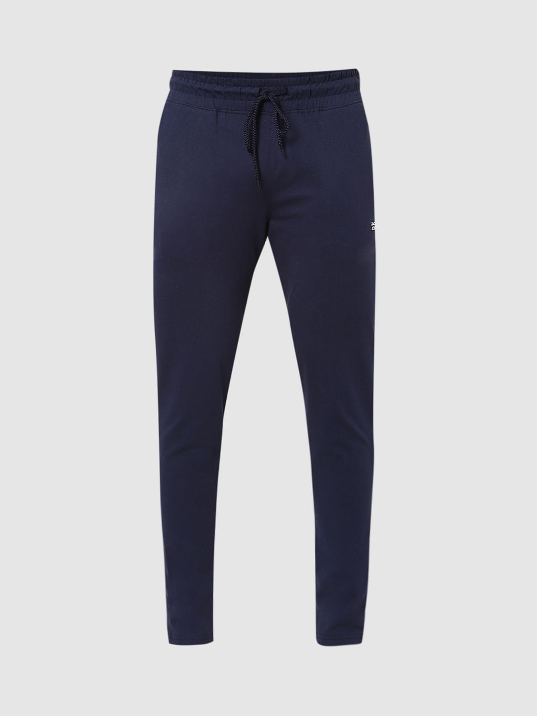 Blue Mid Rise Trackpants