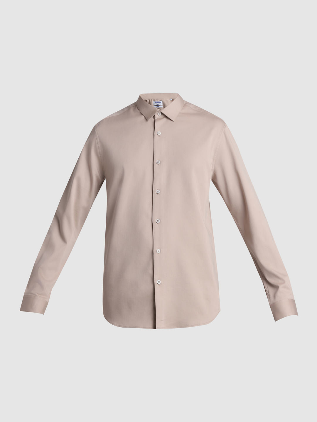 Brown Formal Full Sleeves Shirt