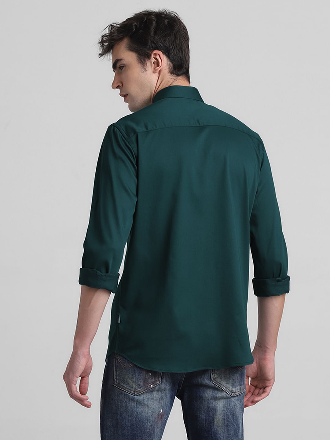 Dark Blue Full Sleeves Shirt