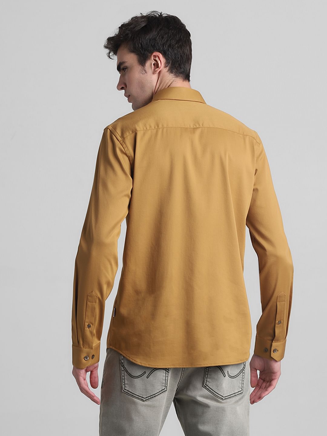 Brown Full Sleeves Shirt