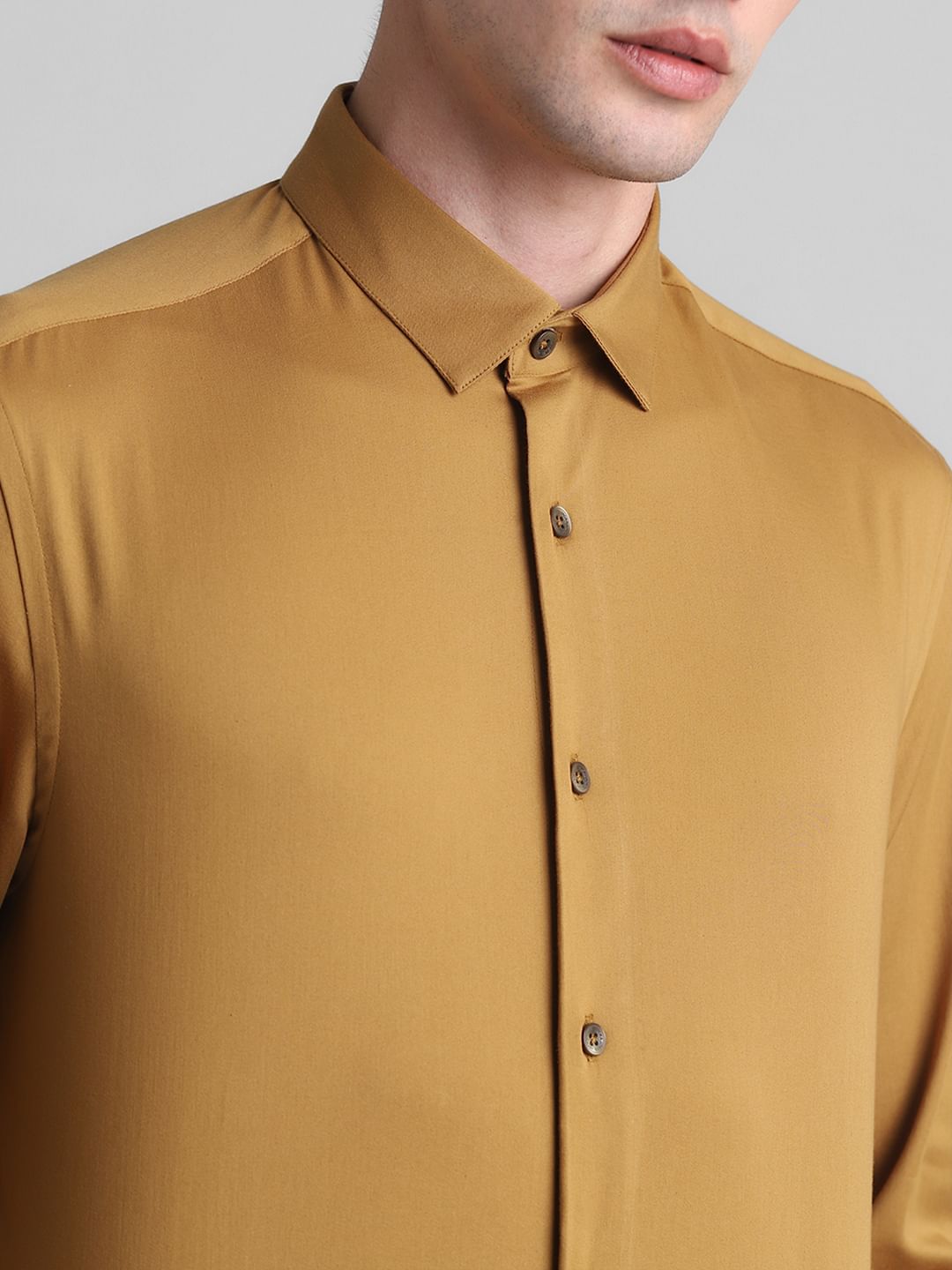Brown Full Sleeves Shirt