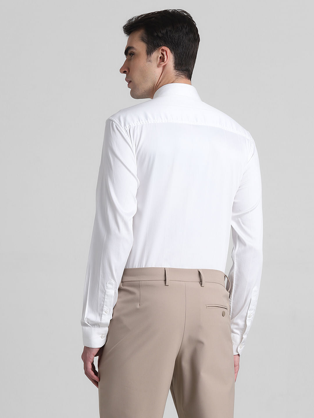White Full Sleeves Shirt