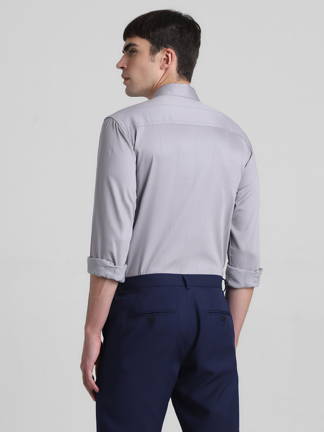 Grey Full Sleeves Shirt