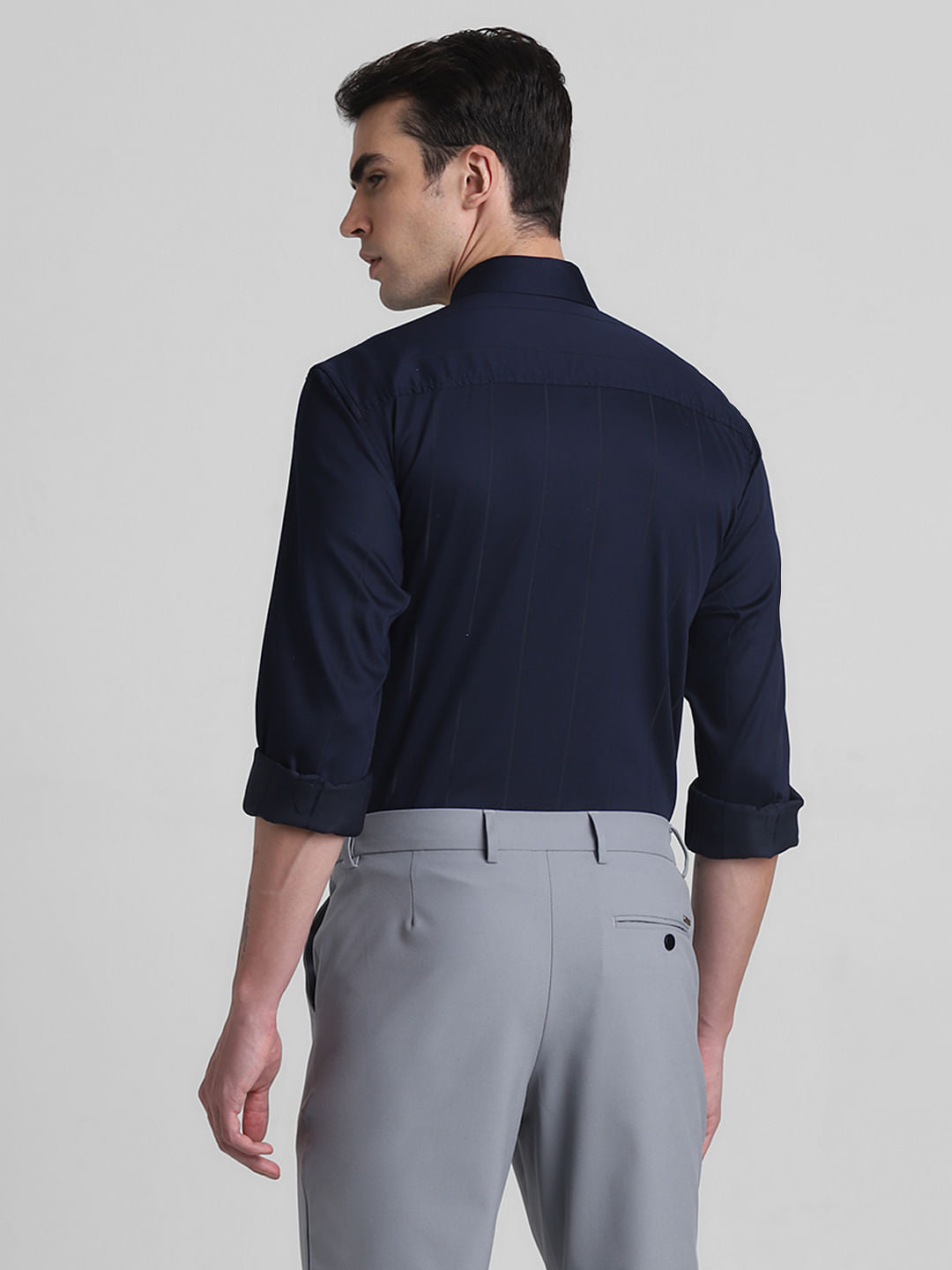 Dark Blue Full Sleeves Shirt