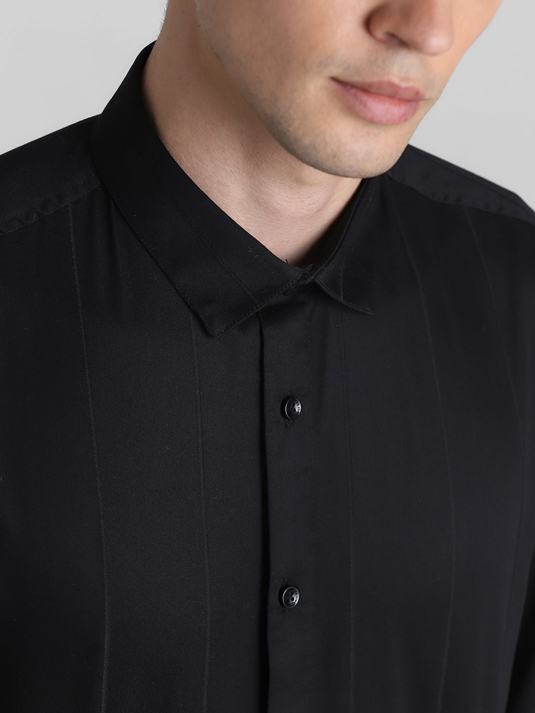 Black Full Sleeves Shirt