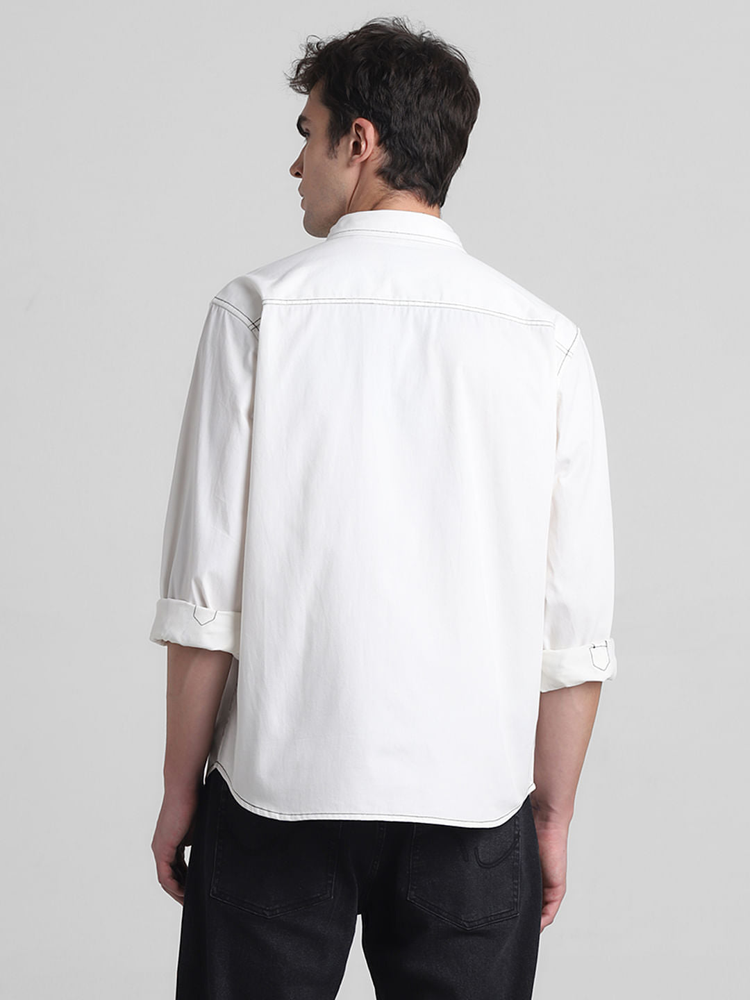 Off-White Oversized Full Sleeves Shirt