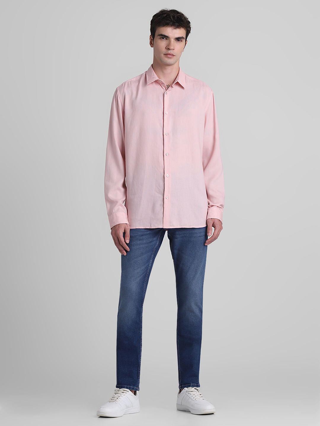 Pink Full Sleeves Shirt