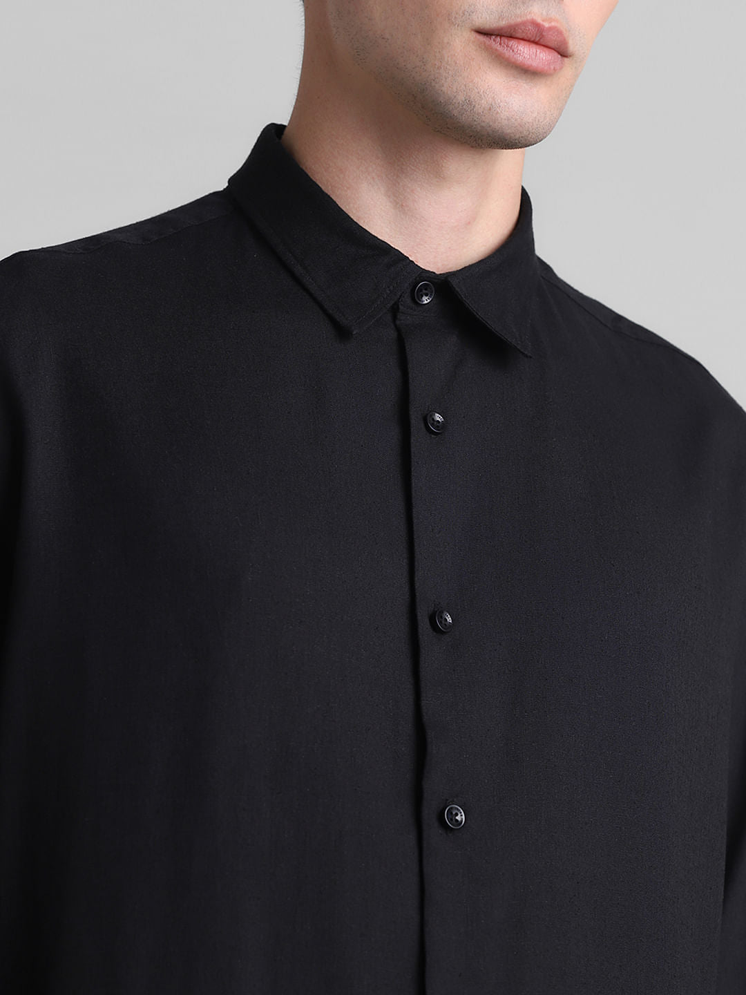 Black Full Sleeves Shirt