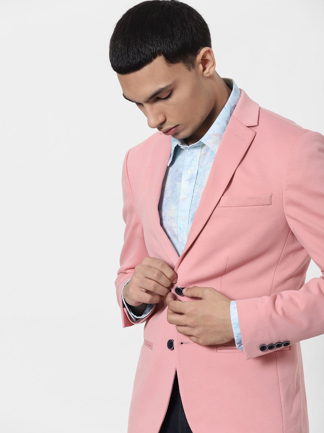 Pink Tailored Formal Blazer