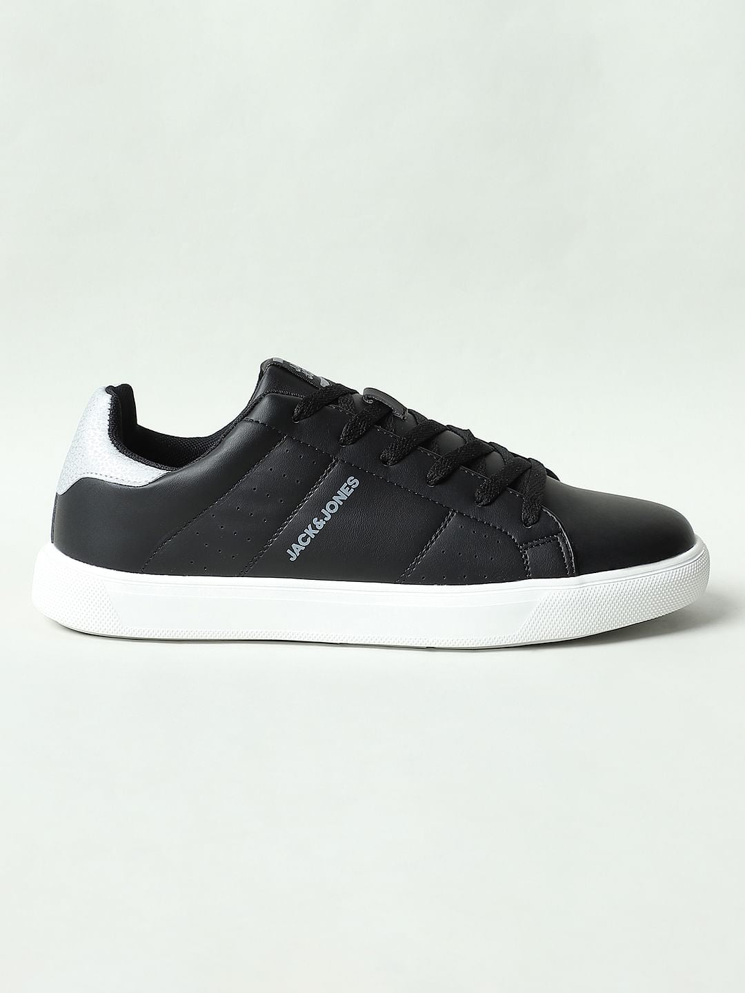Black PU Sneakers