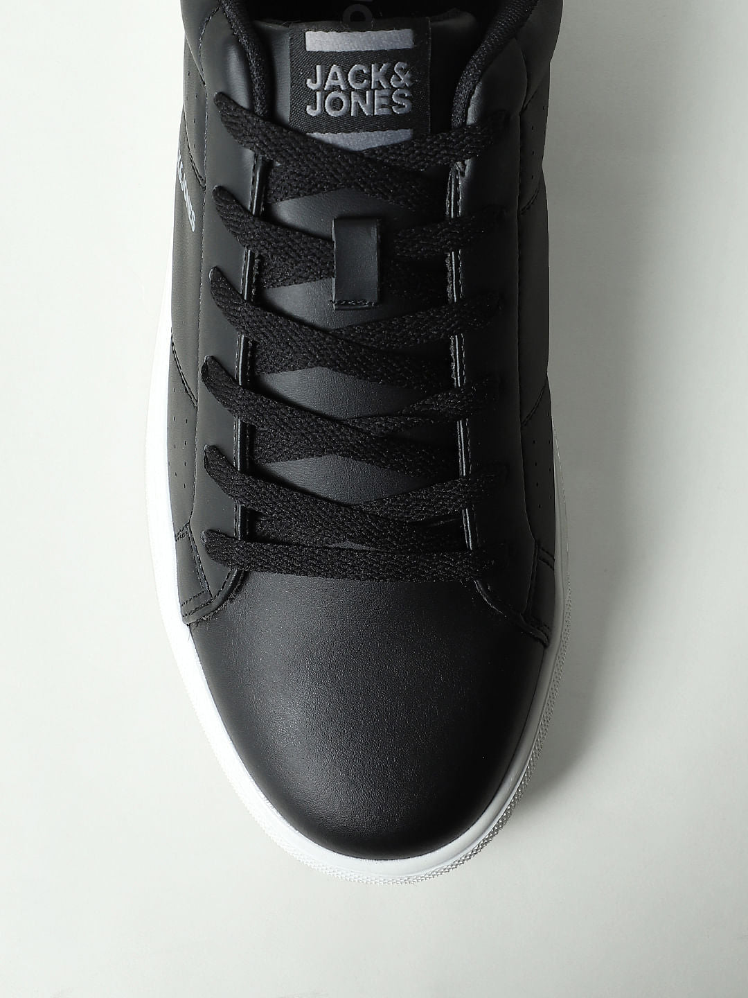 Black PU Sneakers