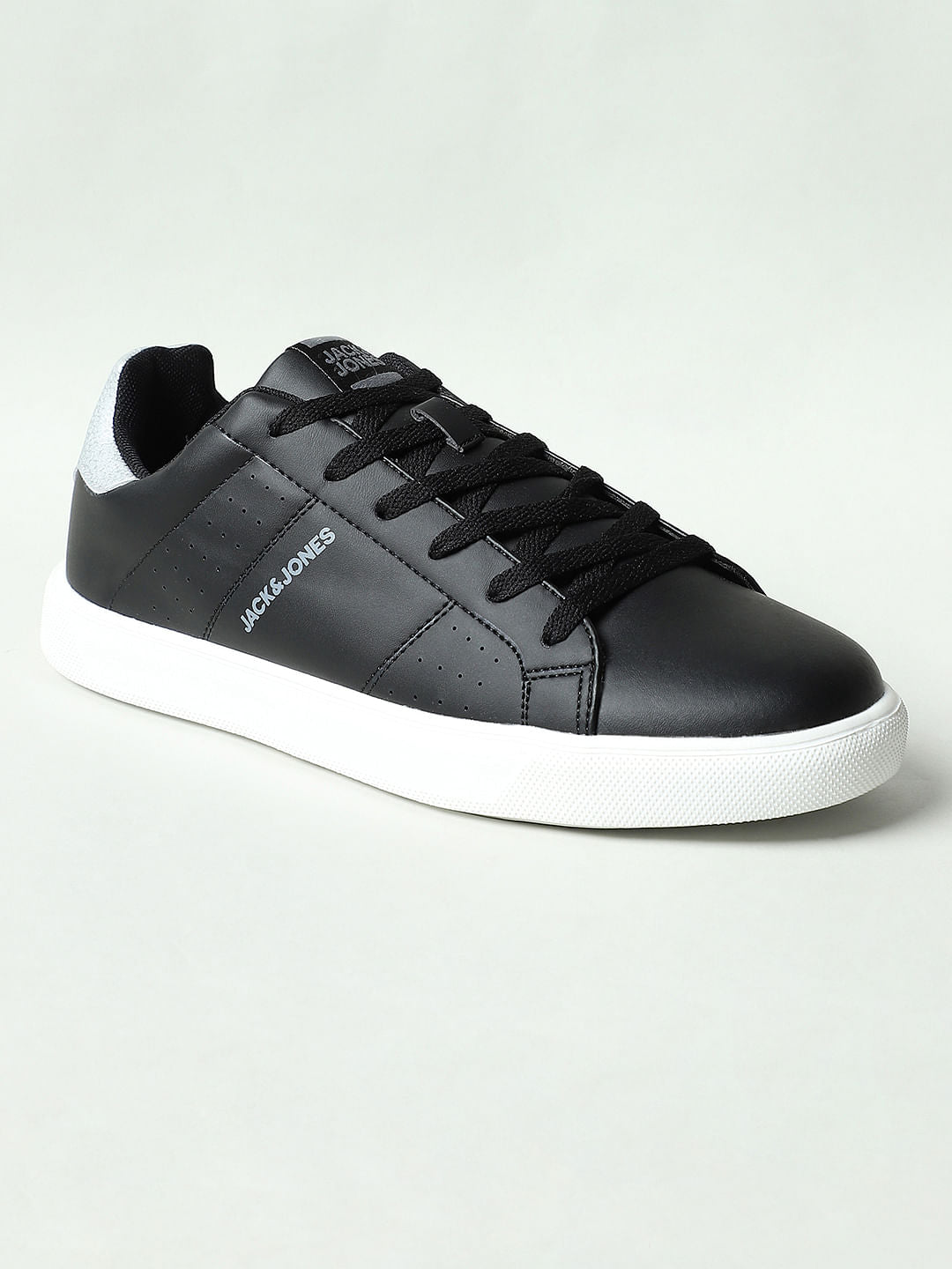 Black PU Sneakers
