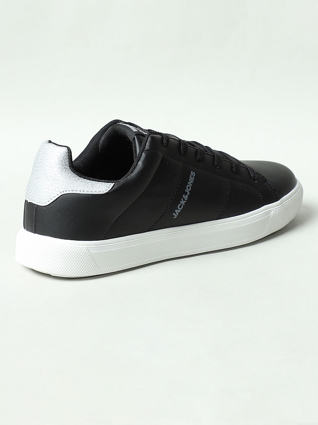Black PU Sneakers